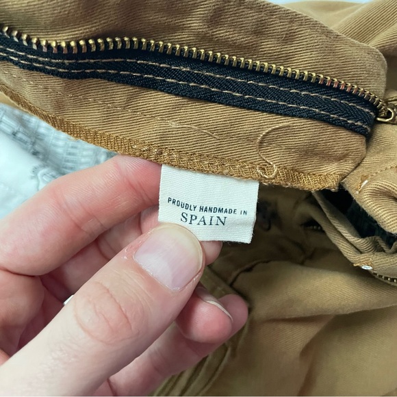 Taylor Stitch The Slim Foundation Pant in Organic Khaki size 33 - Picture 5 of 5